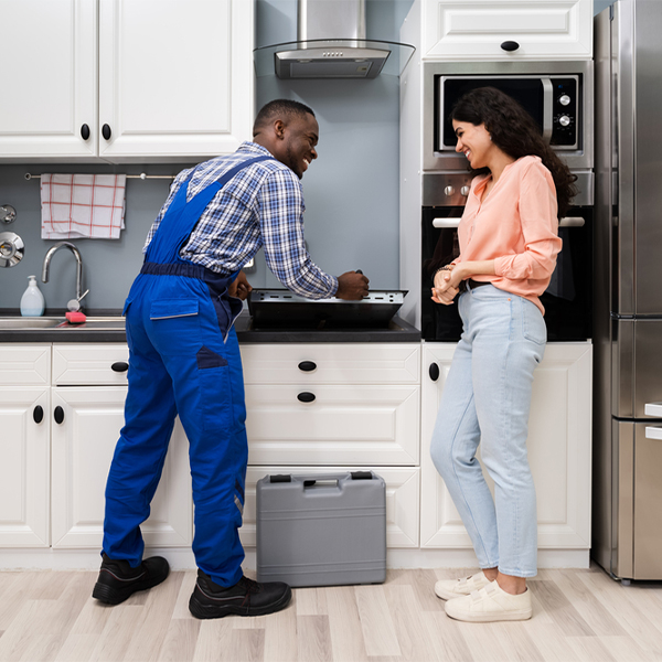 how long does it typically take to complete cooktop repair services in Green Meadows Ohio